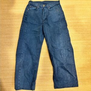 B sides Lasso Jeans - 27. Blue overdye.